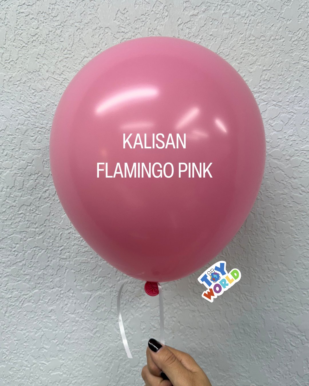 12 inch Kalisan Standard Flamingo Pink 100ct