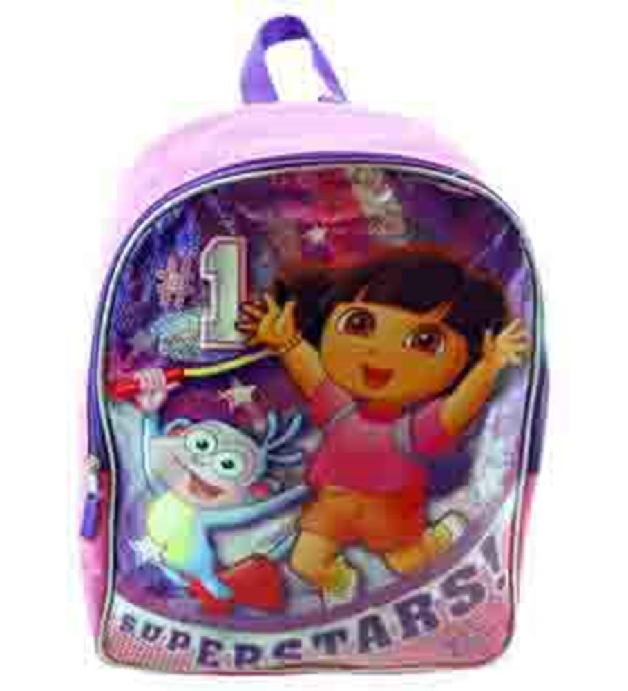 Dora Basic Backpack 16 in Toy World Inc