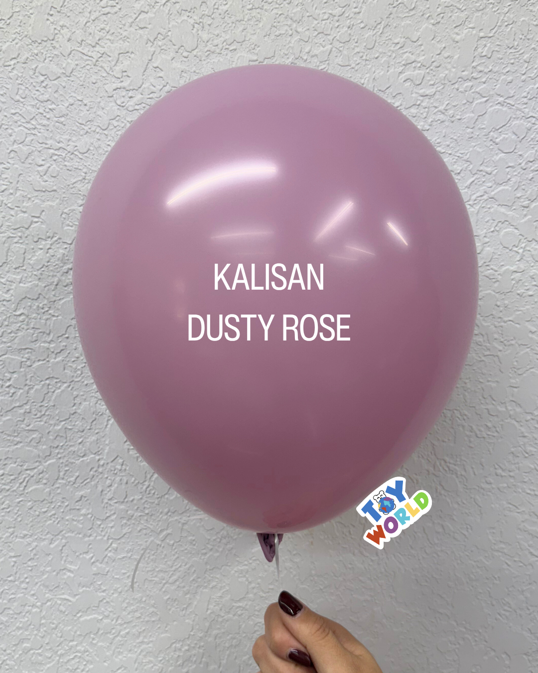 Globos de látex Kalisan Retro Dusty Rose de 5 pulgadas, 100 unidades