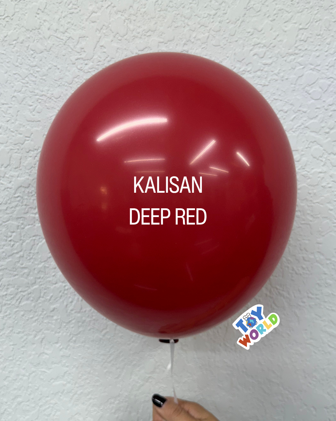 12 inch Kalisan Standard Deep Red 100ct