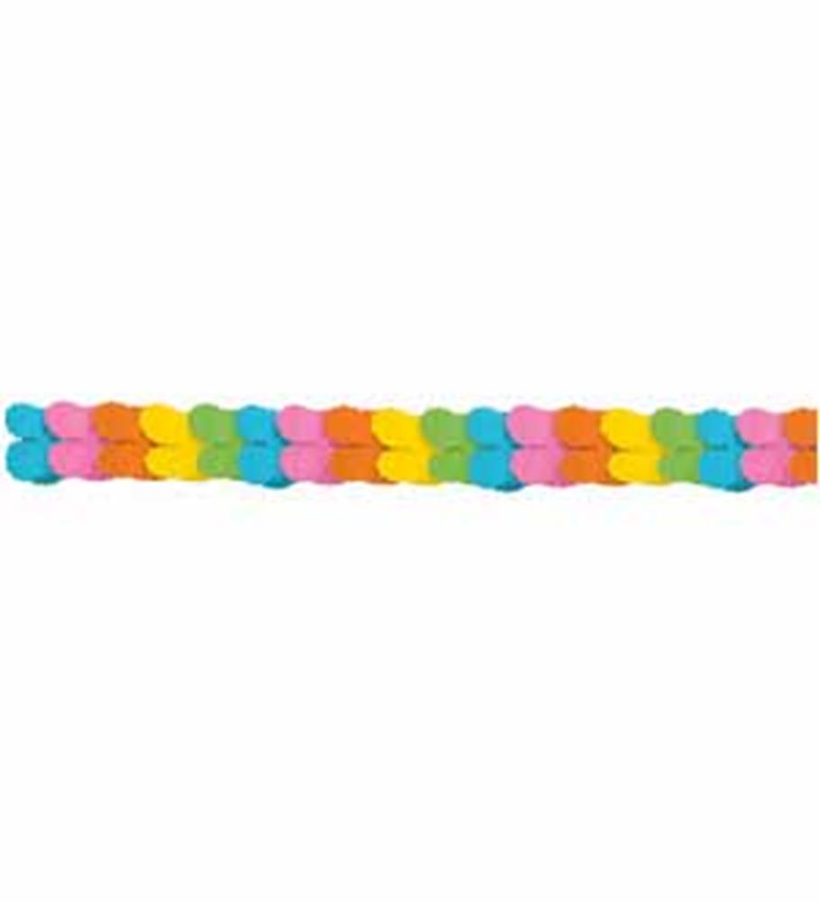 Paper Garland Multi Color 12ft
