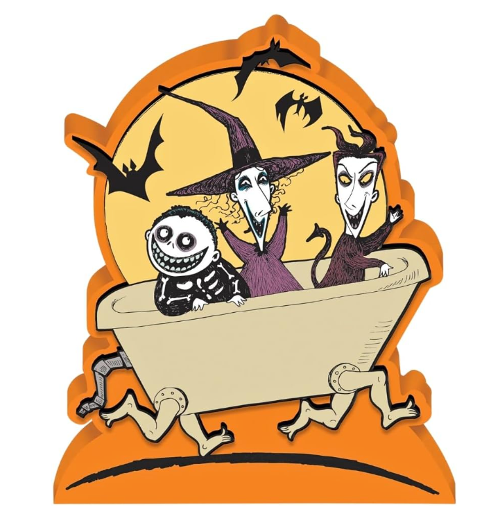 Halloween Nightmare Before Christmas Standing Sign 1ct