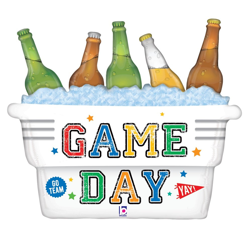 Betallic Game Day Cooler 27 pulgadas Forma de aluminio 1 ct