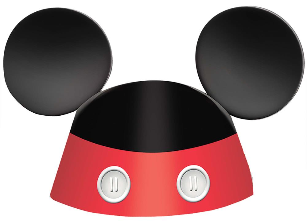 Sombrero de cono Mickey On The Go 8ct
