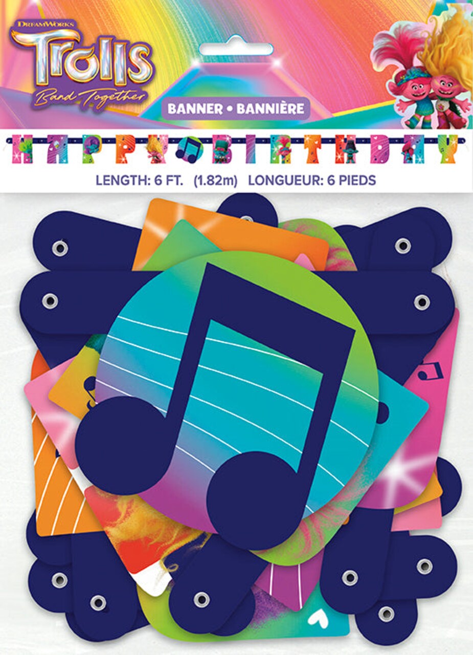 Trolls Jointed Banner