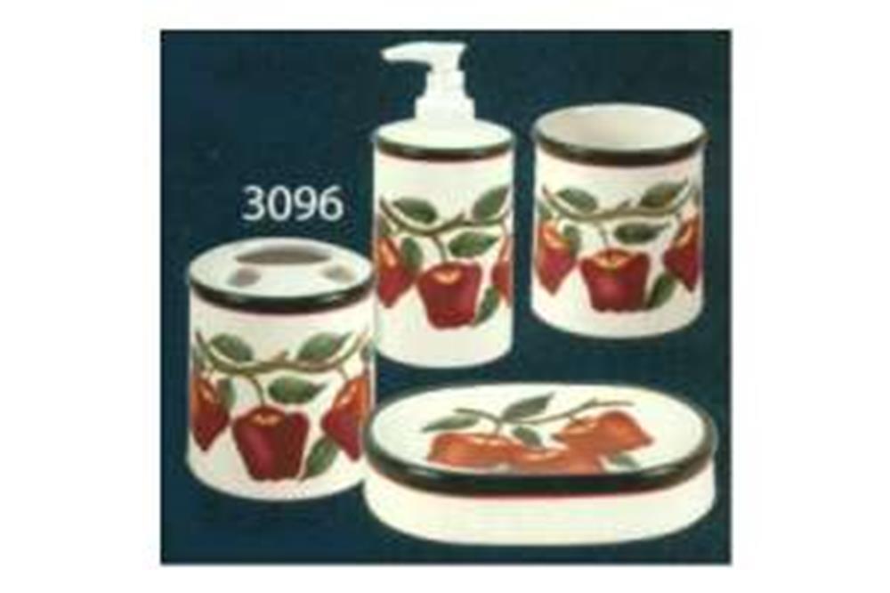 New Apple Bathroom Set 4pc image