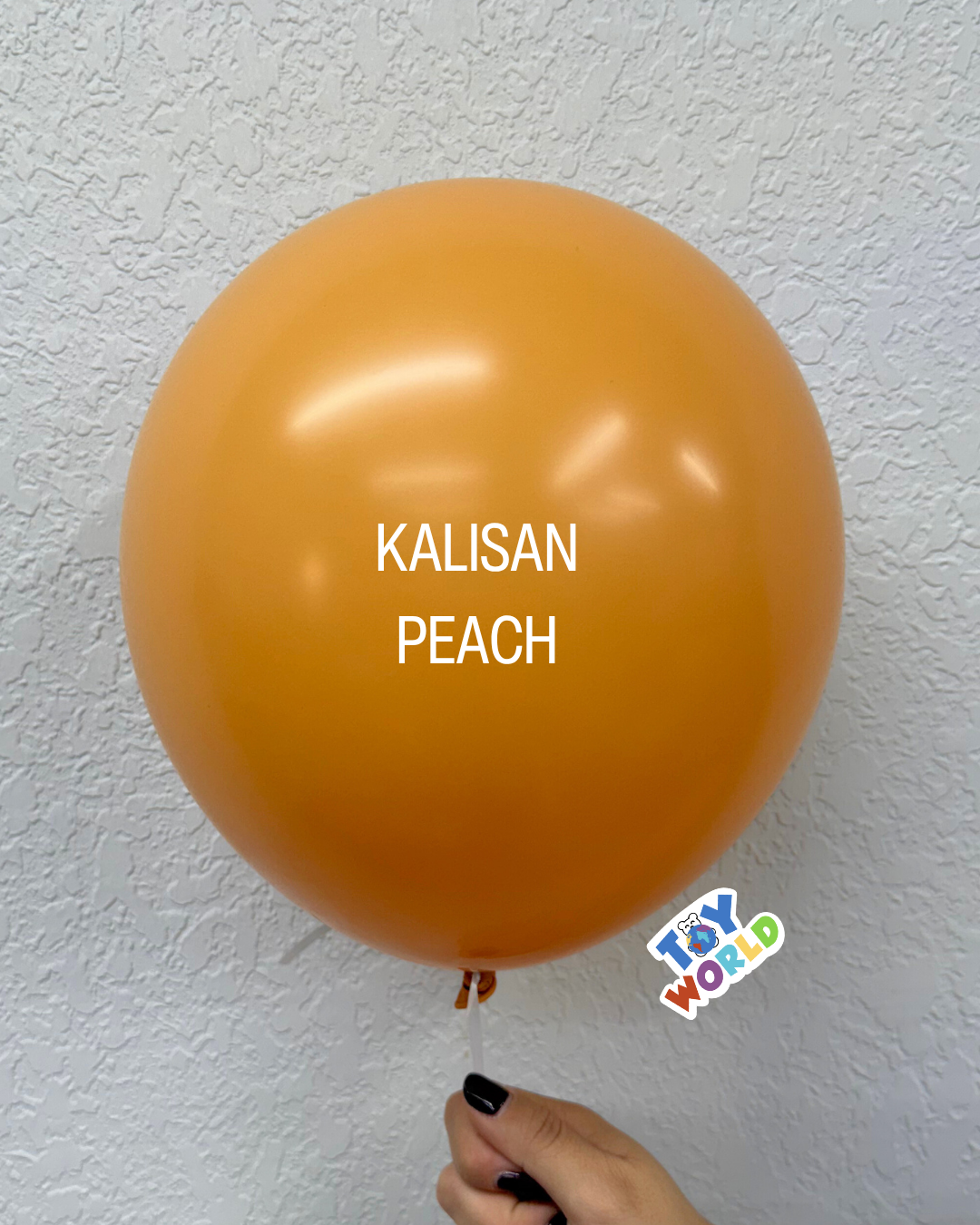 Globos de látex de color melocotón estándar Kalisan de 12 pulgadas, 100 unidades