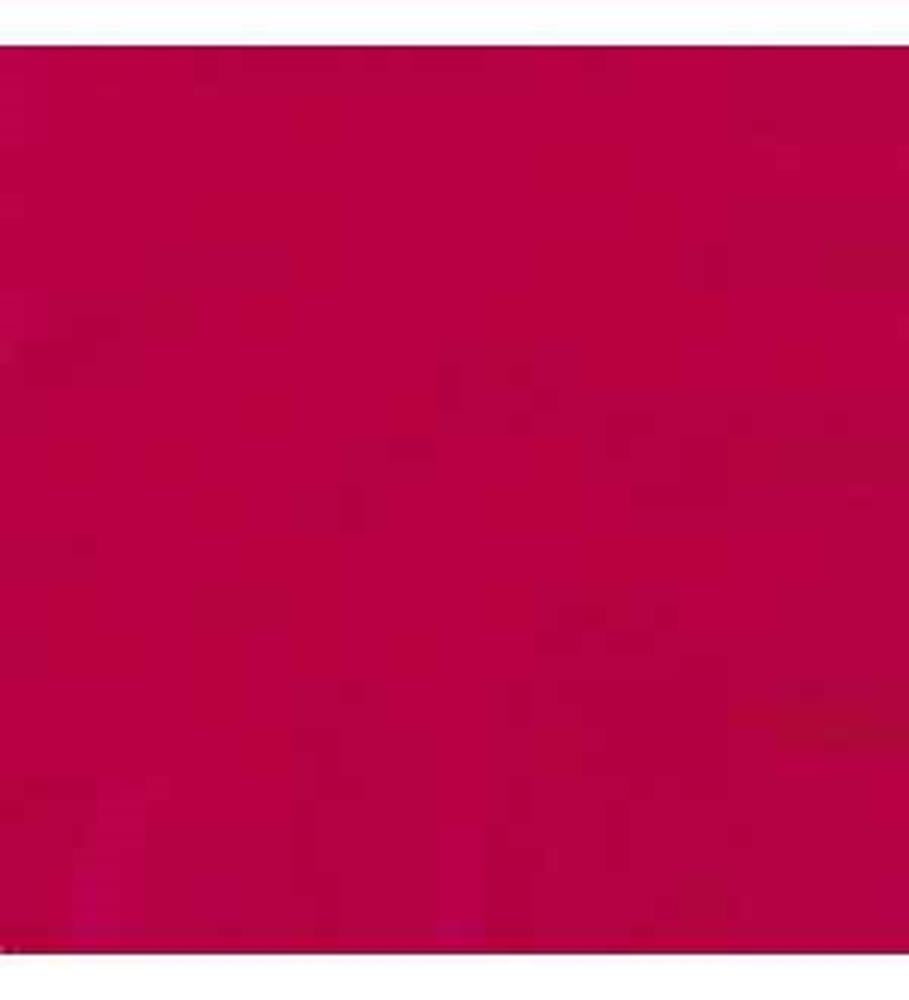 Ruby red square paper napkin with smooth texture, 7-inch size, folded flat.