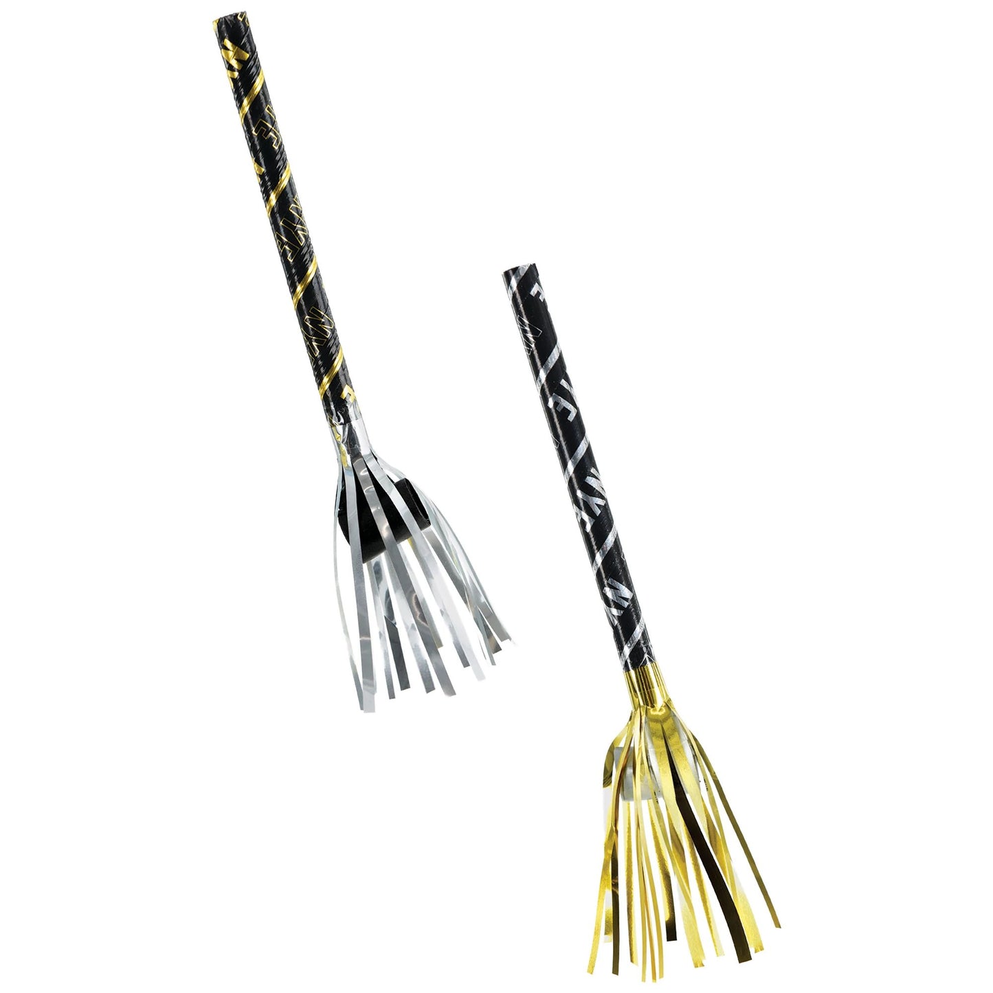 New Years Eve Metallic Fringed Blowouts 8ct