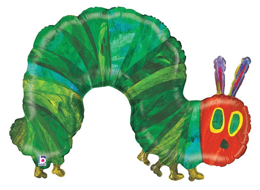 Betallic The Very Hungry Caterpillar 36 inch Shaped Foil Balloon Licensed 1ct