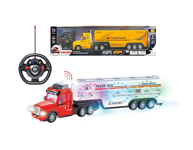 RC Semi Truck Light and Sound 23.5in