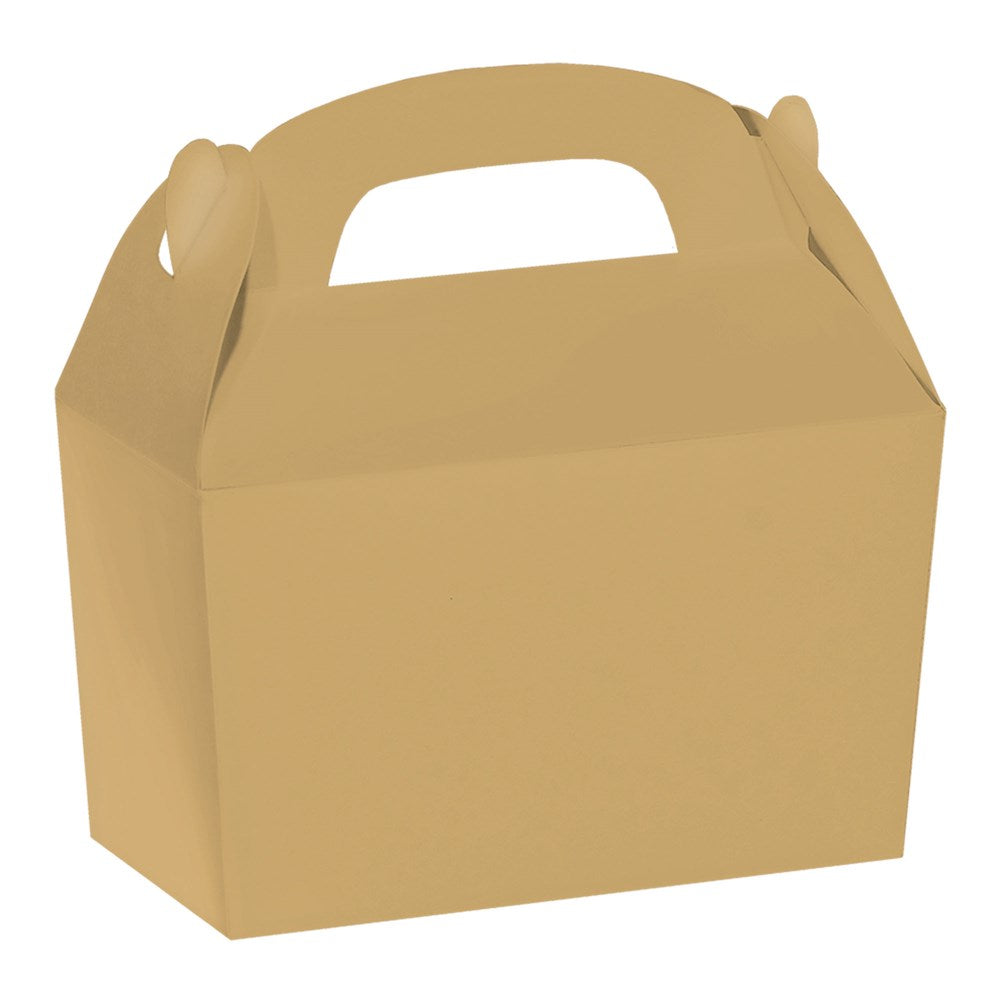 Caja dorada a dos aguas