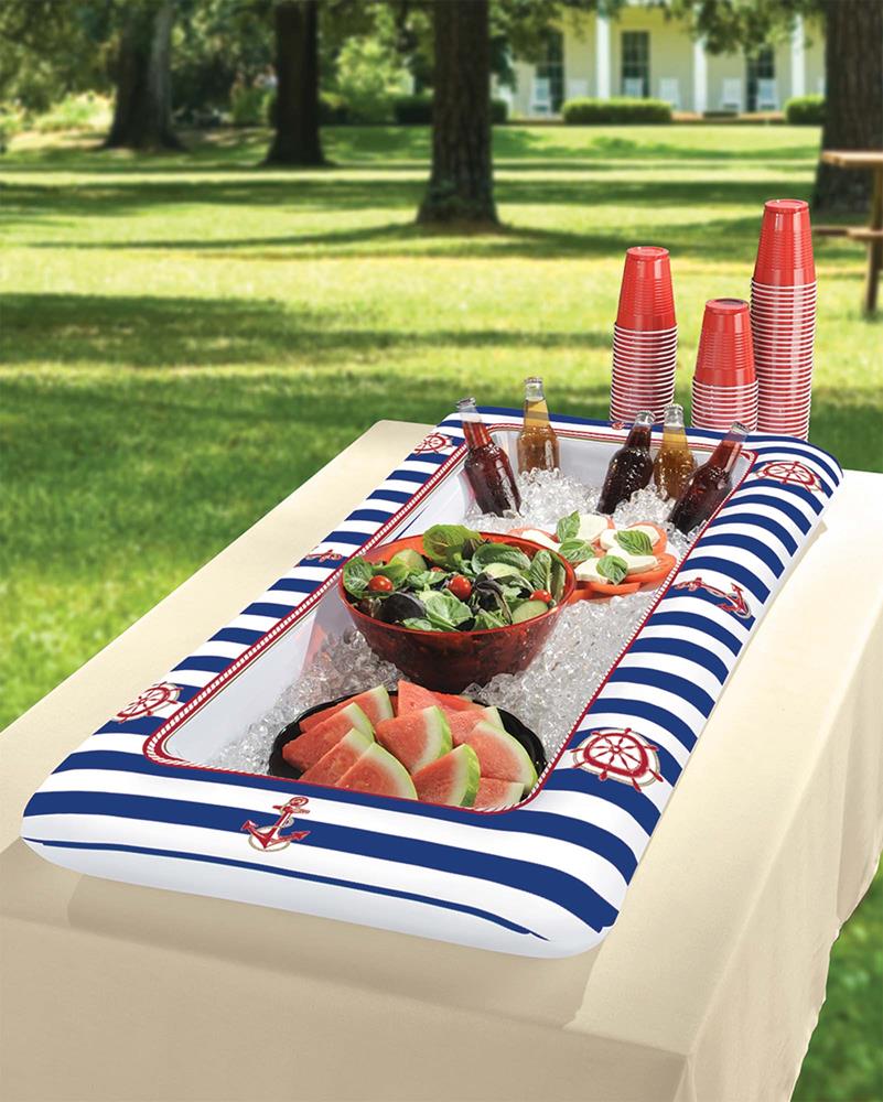 Nautical Inflatable Cooler