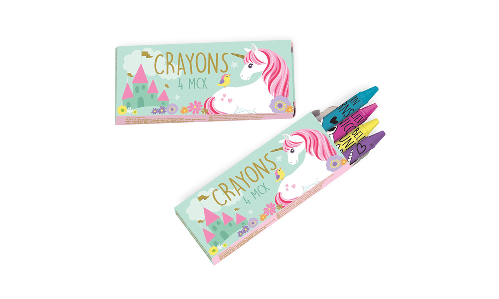 Magical Unicorn Crayon 12ct