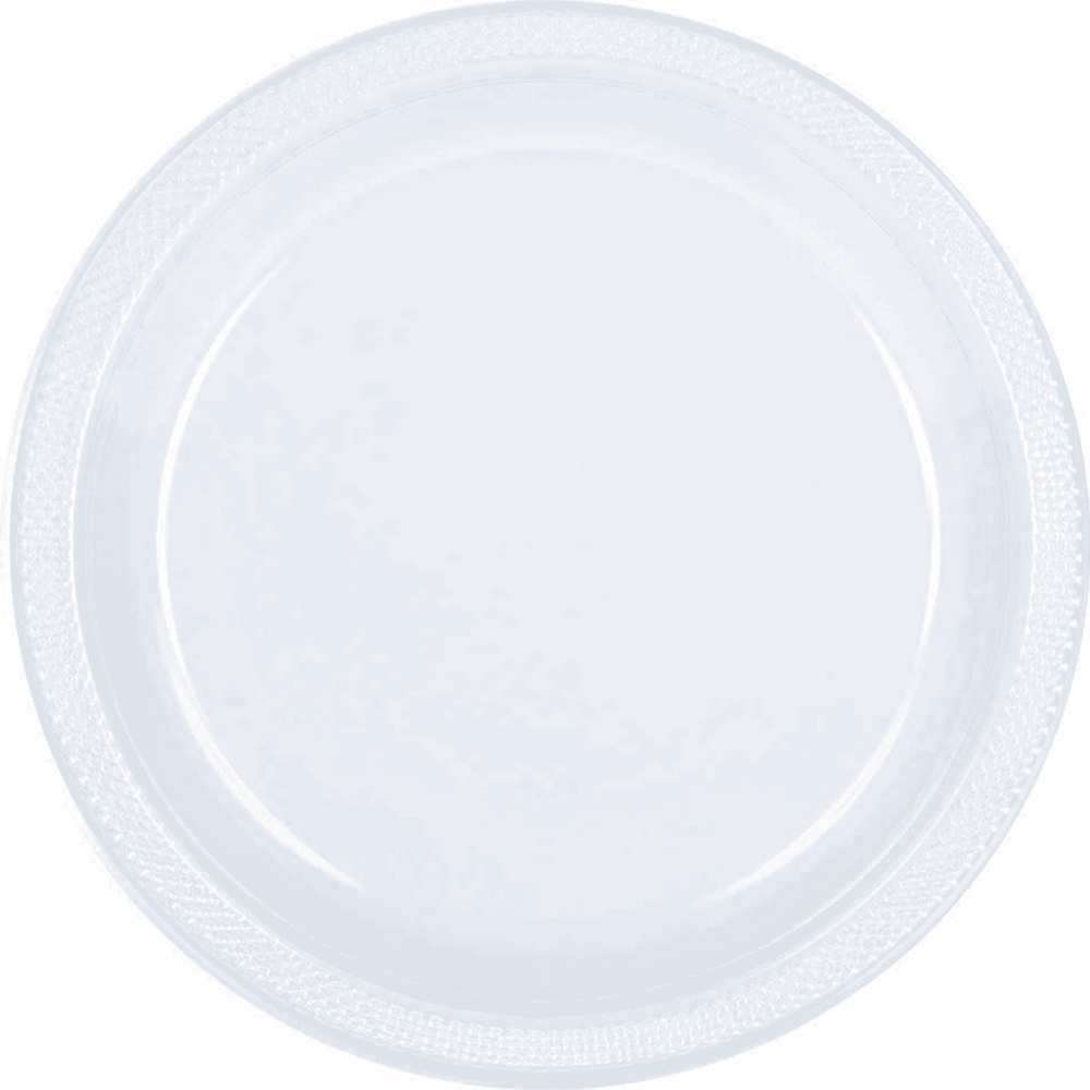 Clear Plate 10.25in 20ct