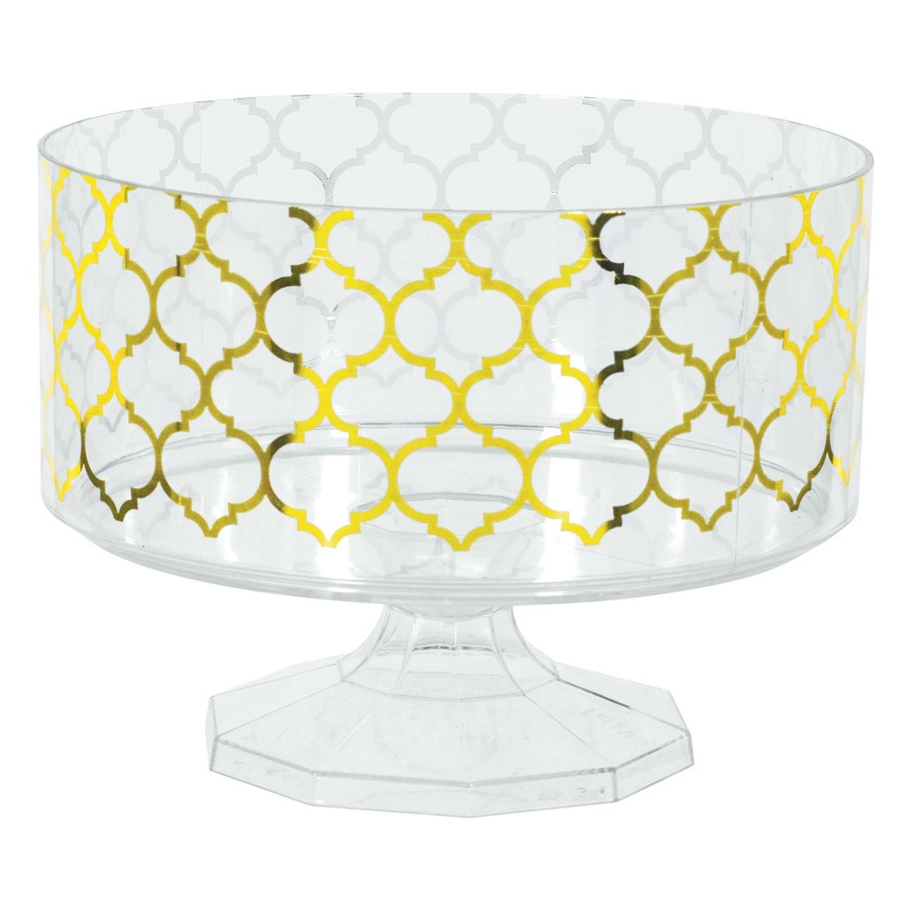 Hot Stamp Trifle Container (S) - Gold