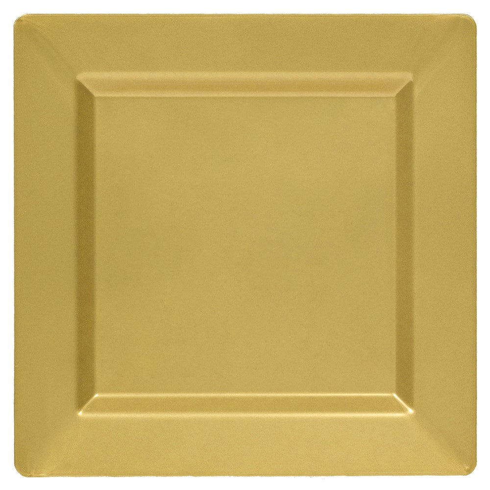 Gold Plate Square 10in 10ct
