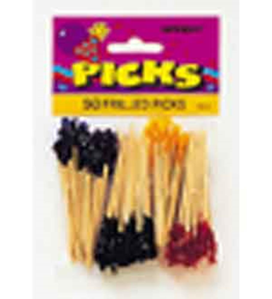 Frill Picks - Assorted, 50ct
