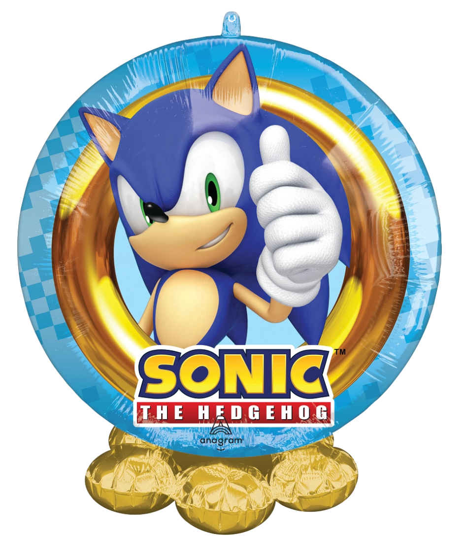 Anagram Sonic the Hedgehog 20 inch Foil Balloon 1ct