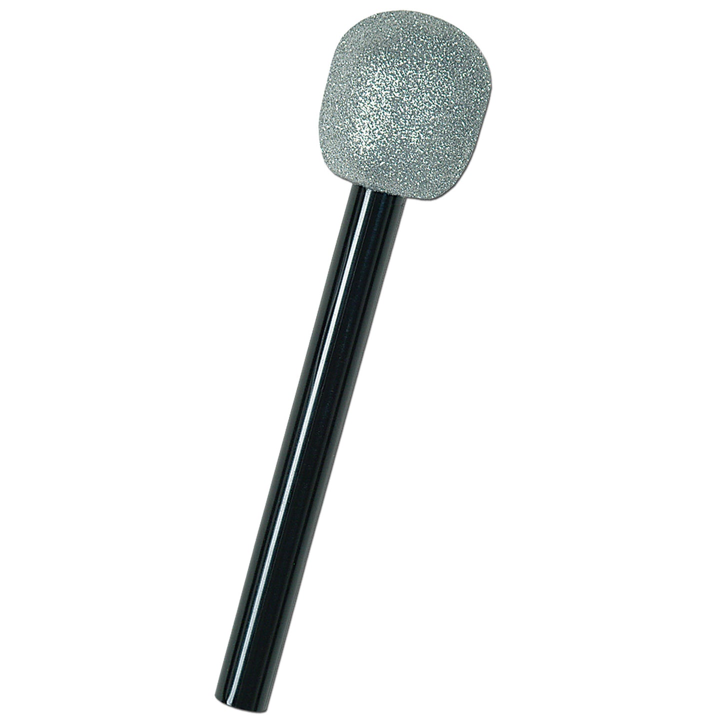 Rock & Roll Glittered Microphone 10in