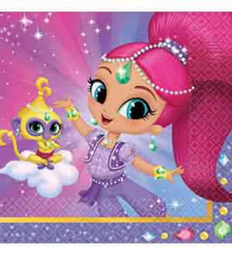 Shimmer and Shine Napkin (S) 16ct