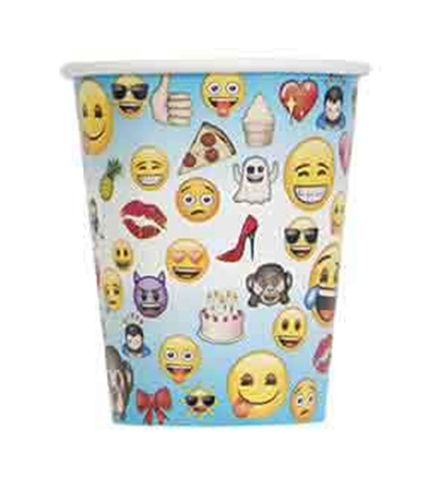 Emoji Cup 9oz 8ct