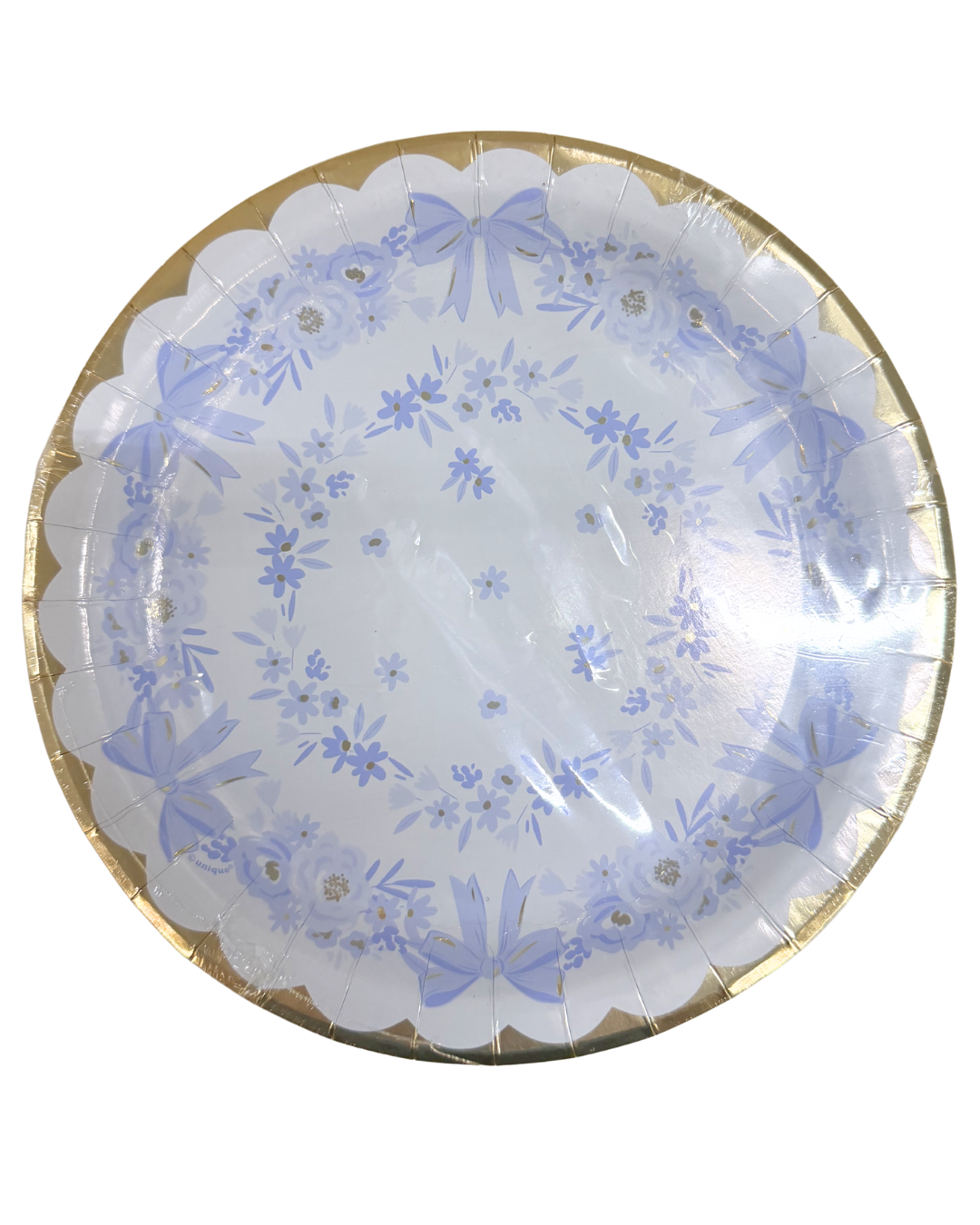 Dainty Bows 9 inch Plate 8ct - Toy World Inc