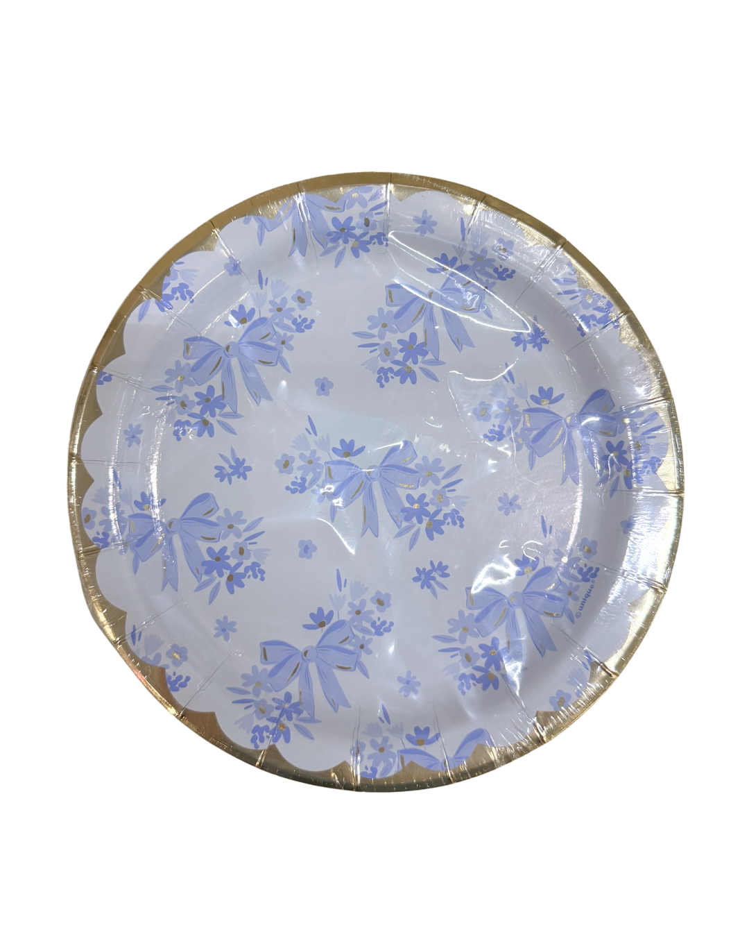 Dainty Bows 7 inch Plate 8ct - Toy World Inc