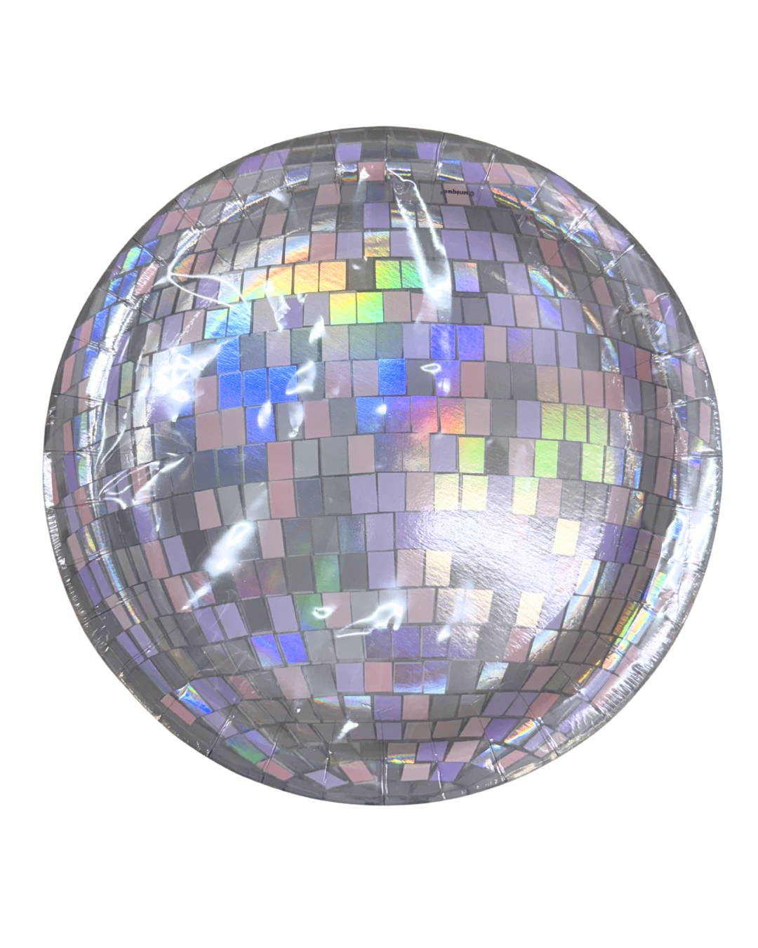 Diamond Disco 9 inch Plate 8ct - Toy World Inc