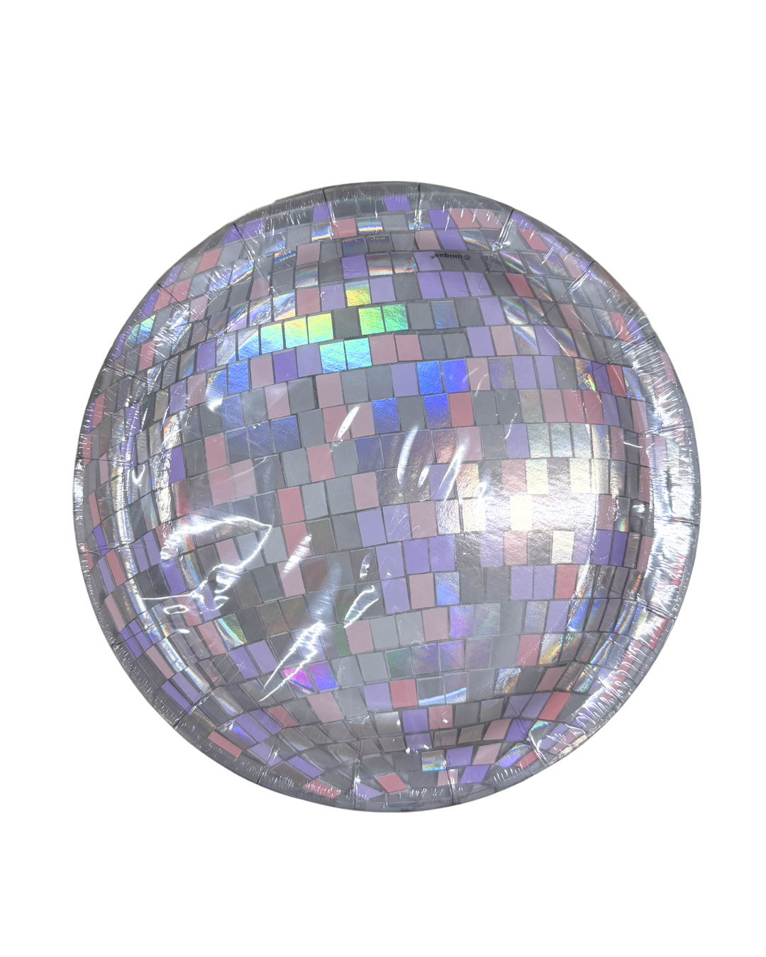 Diamond Disco 7 inch Plate 8ct - Toy World Inc