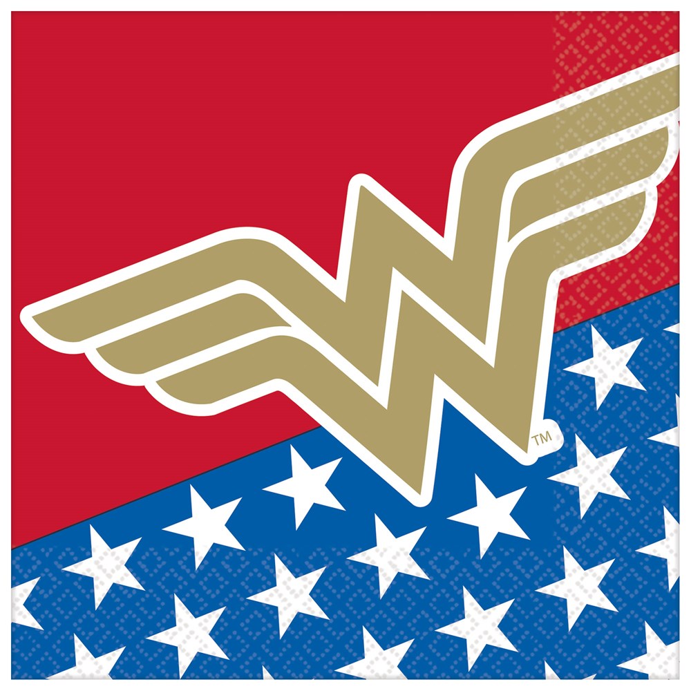 Lunch Napkin Wonder Woman Classic 16ct
