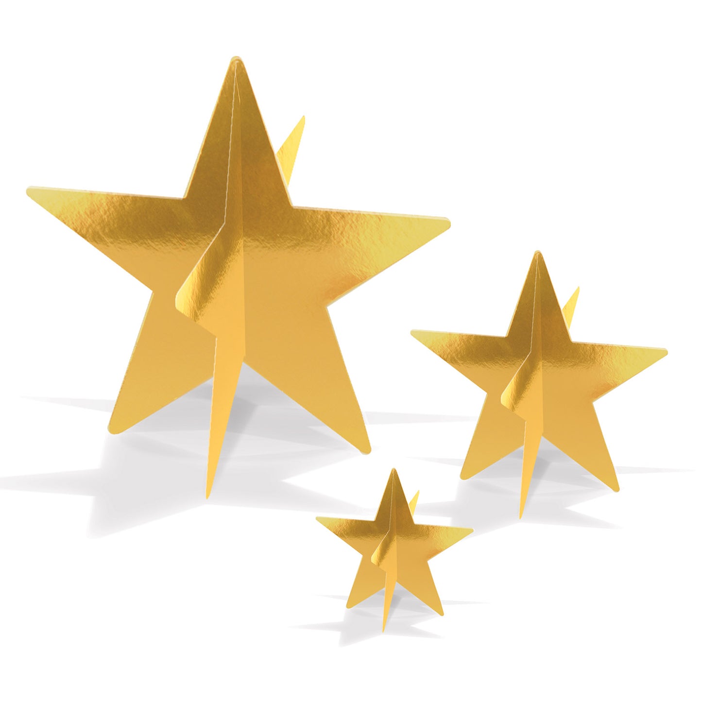 Awards Night 3D Foil Star Centerpiece