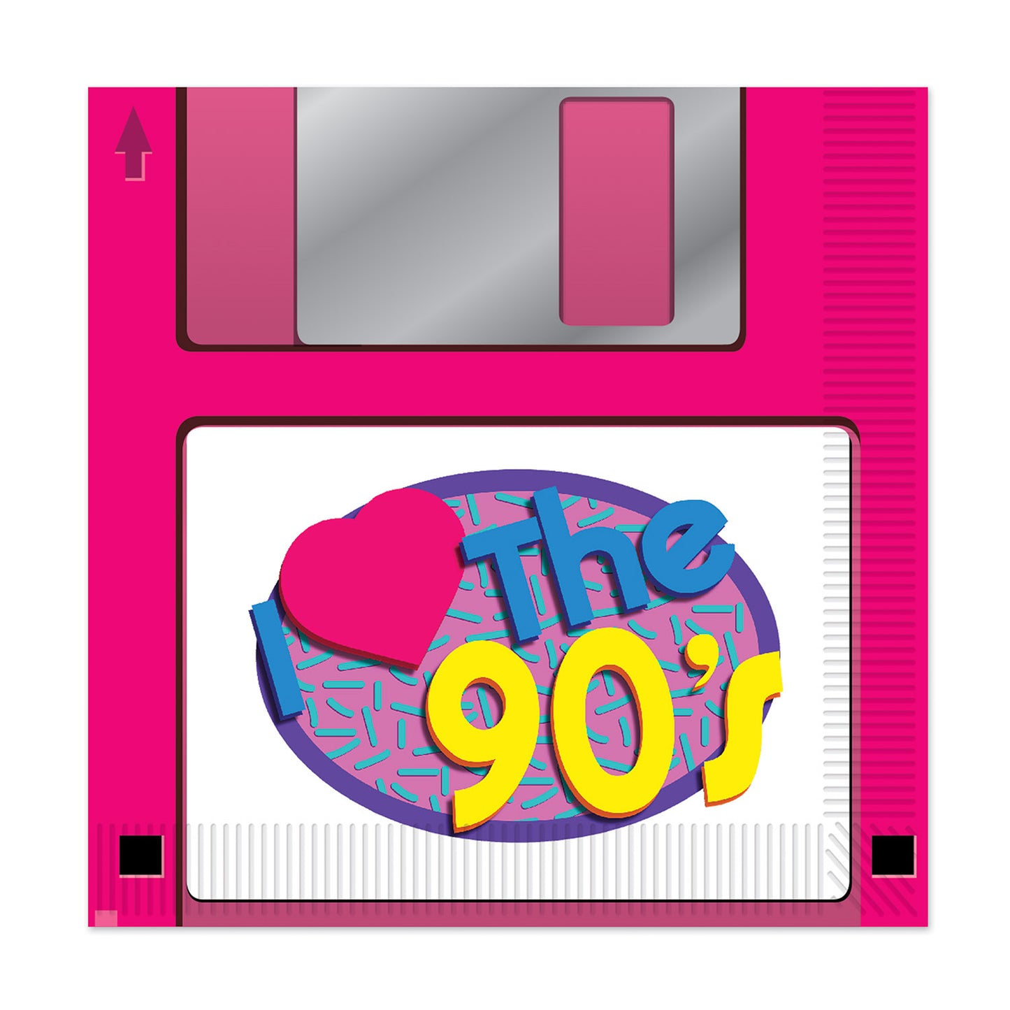 90s Floppy Disk Napkin (L)
