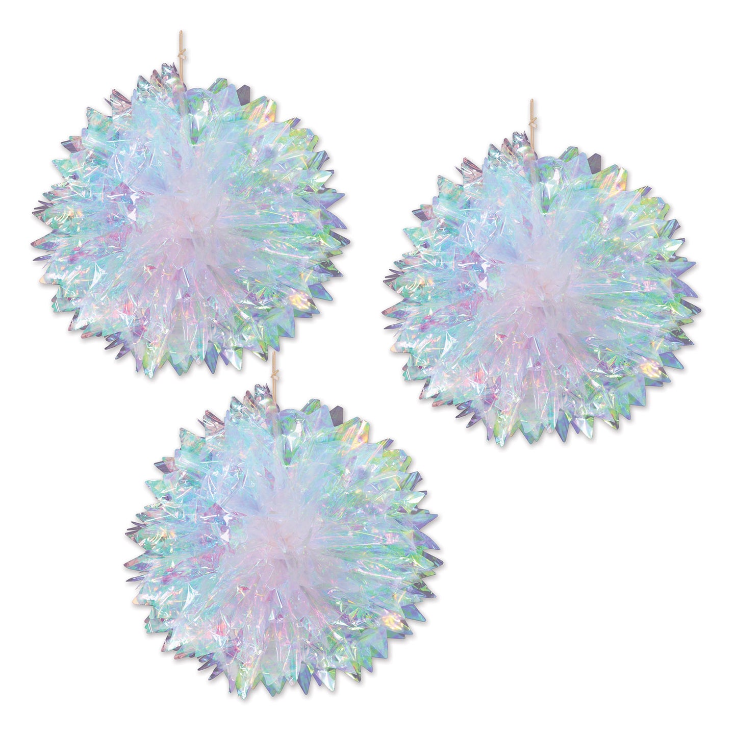 Iridescent Fluff Balls
