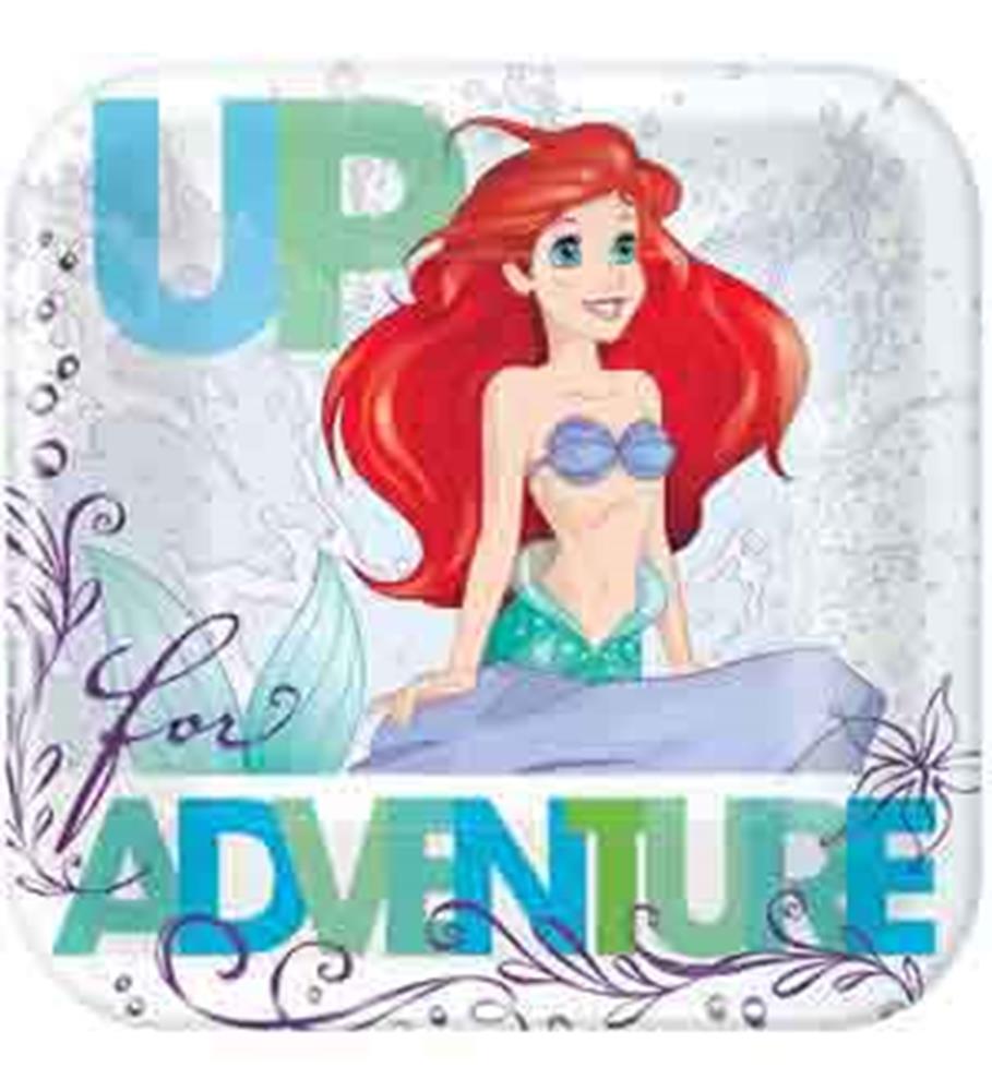 Disney Ariel Dream Big Plate (S) 8ct