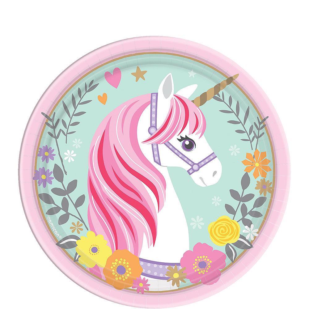 Magical Unicorn Plate (S) 8ct