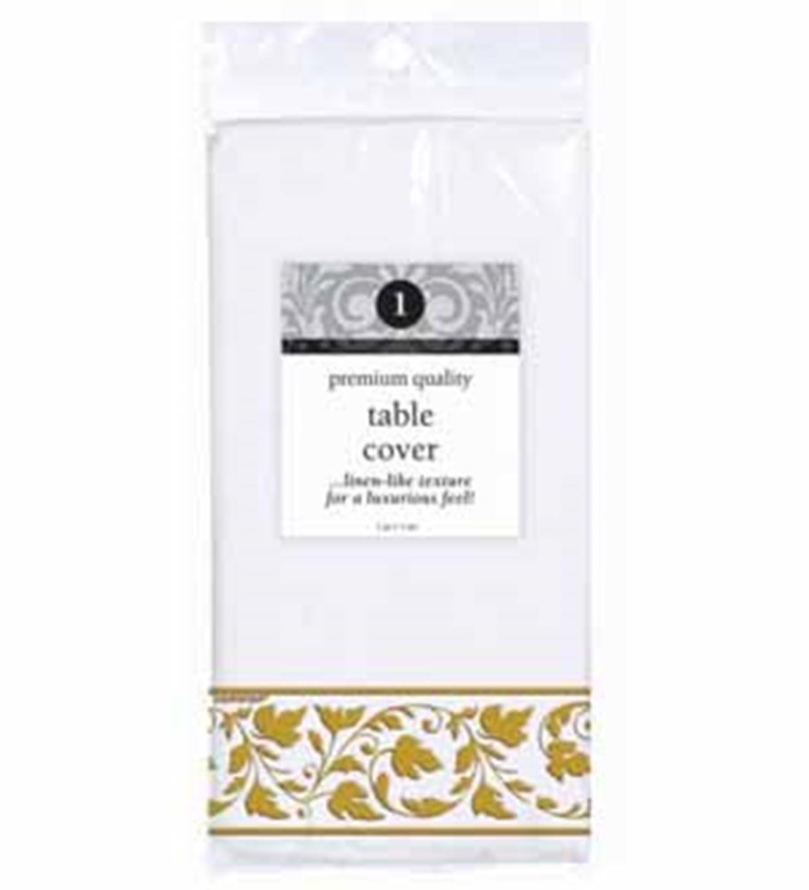 Premium Tablecover Gold Trim