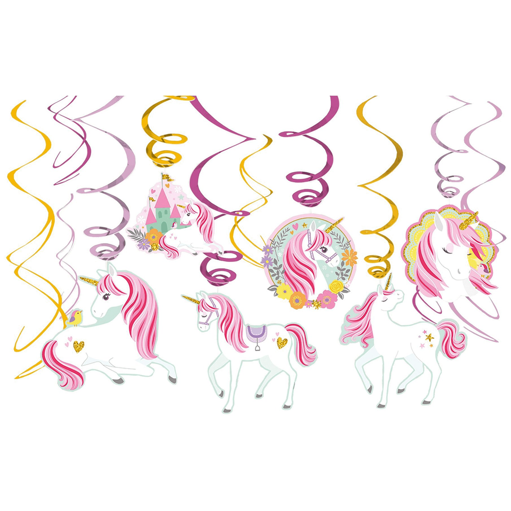 Unicornio Mágico Remolino 12ct