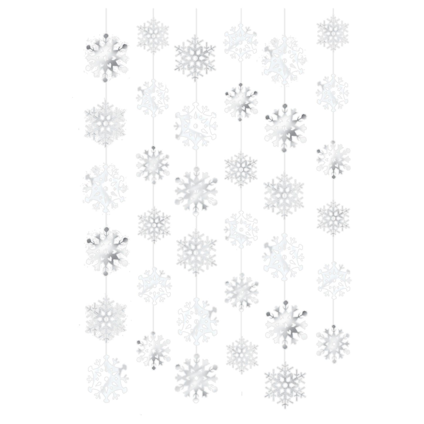 Christmas Snowflake String Decor