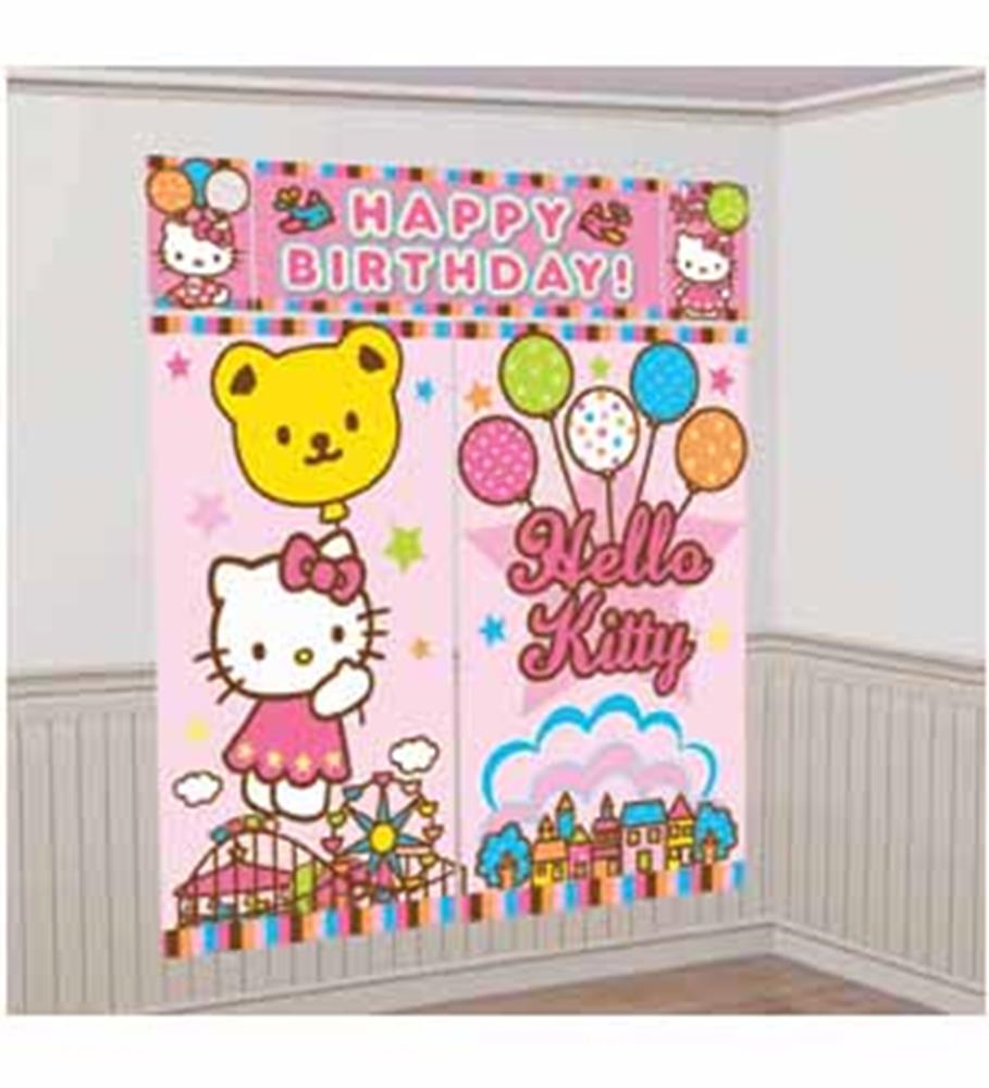 Hello Kitty Balloon Dream Scene Setter 5