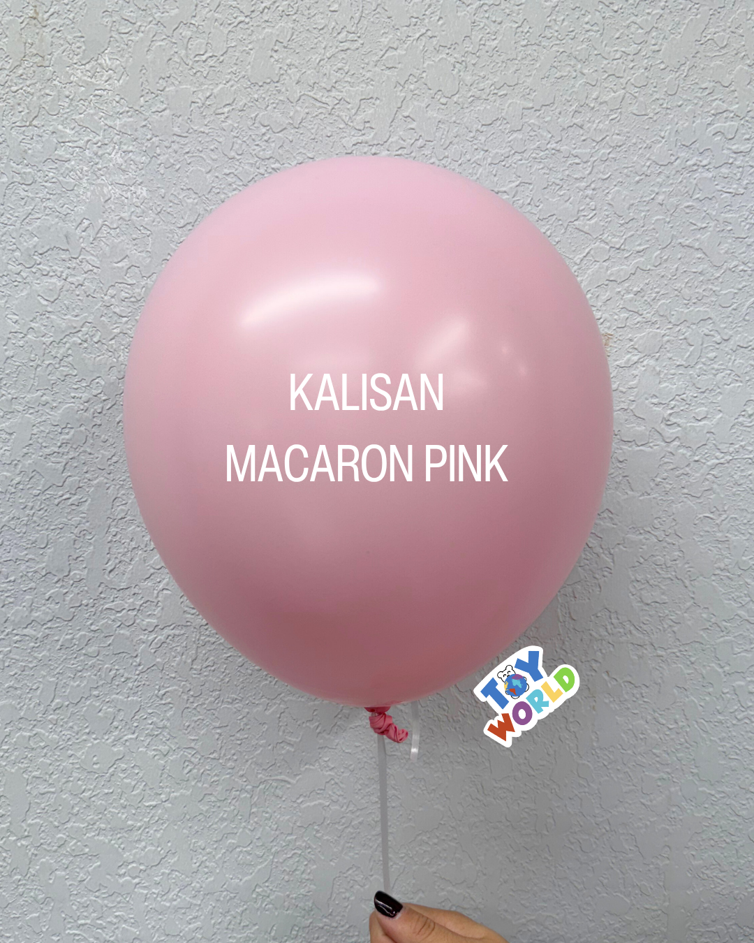12 inch Kalisan Macaron Pink 100ct