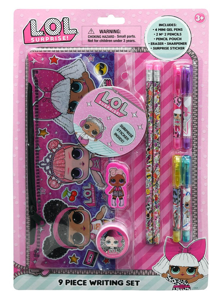 LOL Surprise 9Pc Stationery Set On Card – Toy World Inc