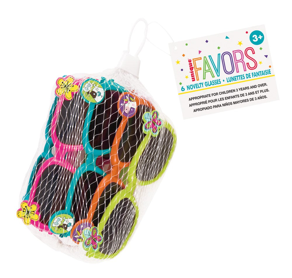Novelty Glasses Net Bag, 6ct