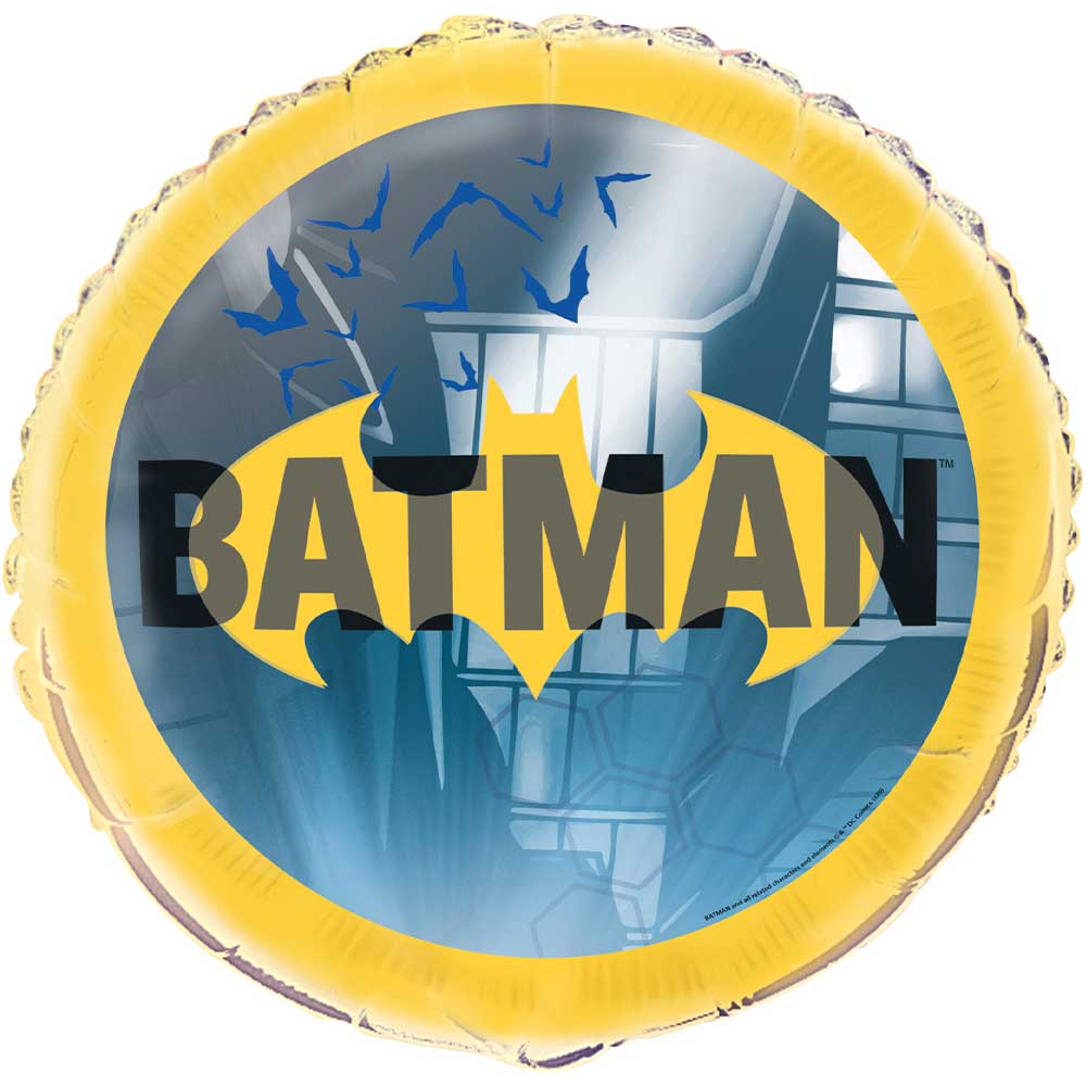 18in Pkg Batman Foil Balloon