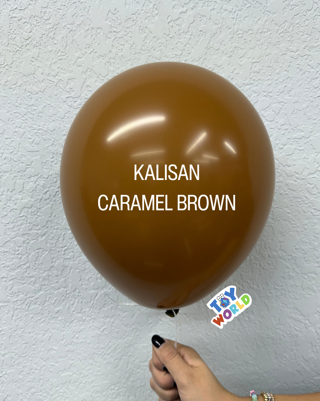 12 inch Kalisan Standard Caramel Brown 100ct