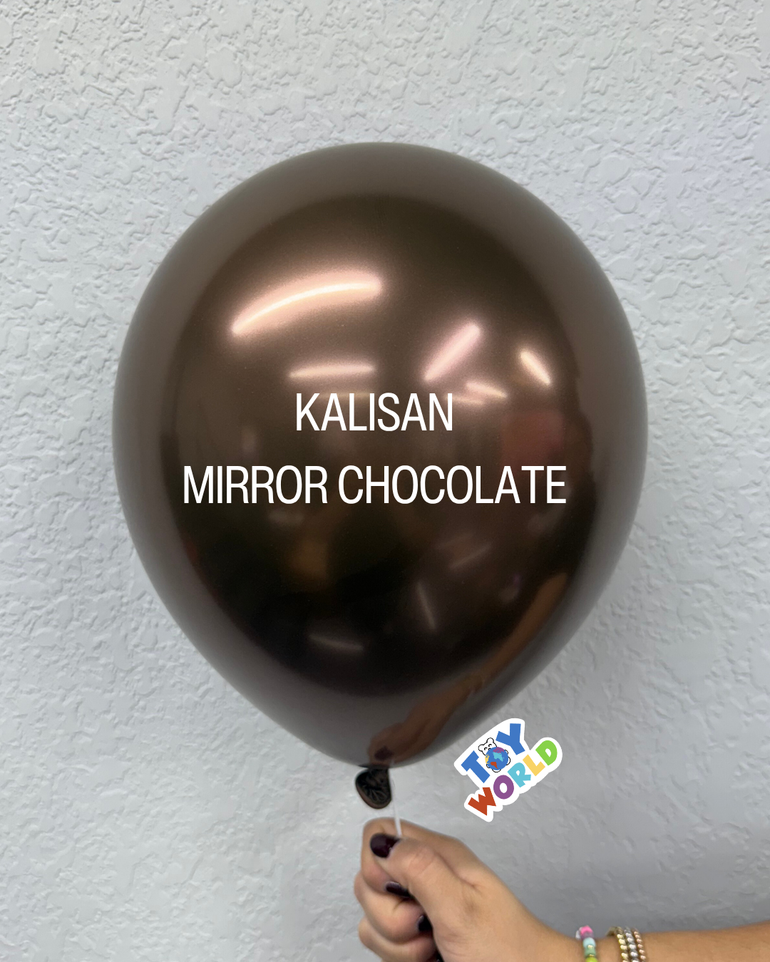12 inch Kalisan Mirror Chocolate 50ct