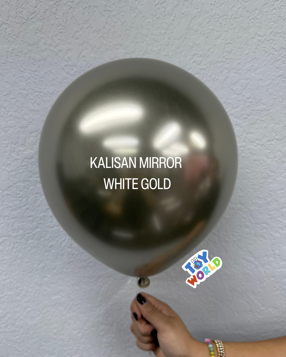 12 inch Kalisan Mirror White Gold 50ct