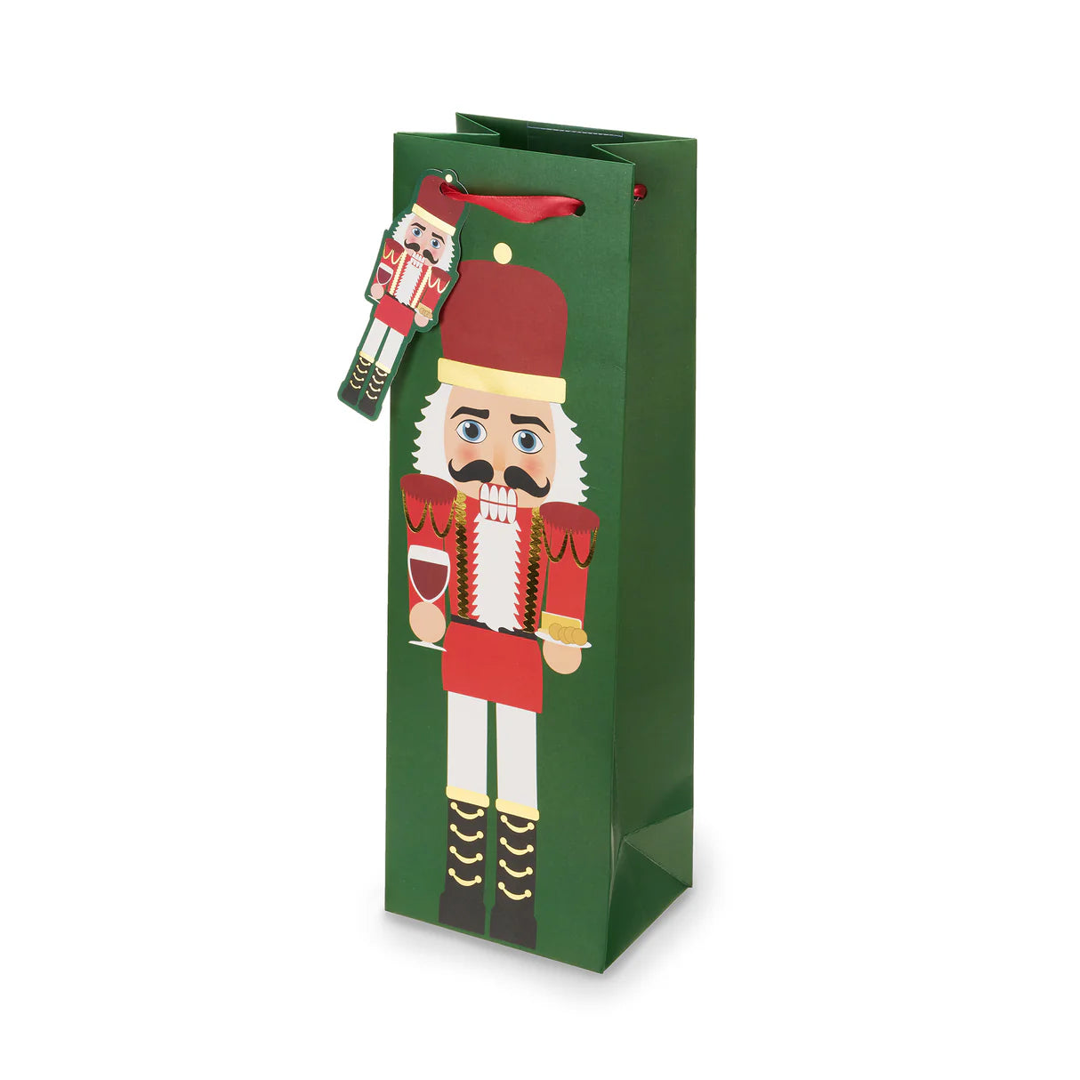 Nutcracker Wine Bag Cakewalk 1ct