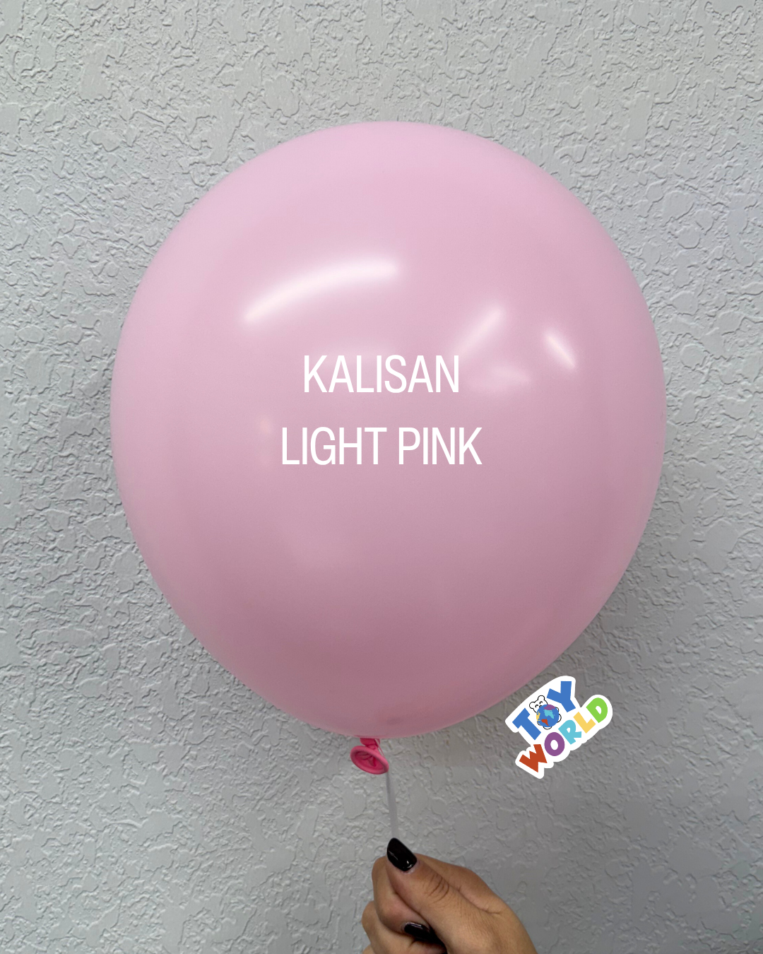 5 inch Kalisan Standard Light Pink 100ct