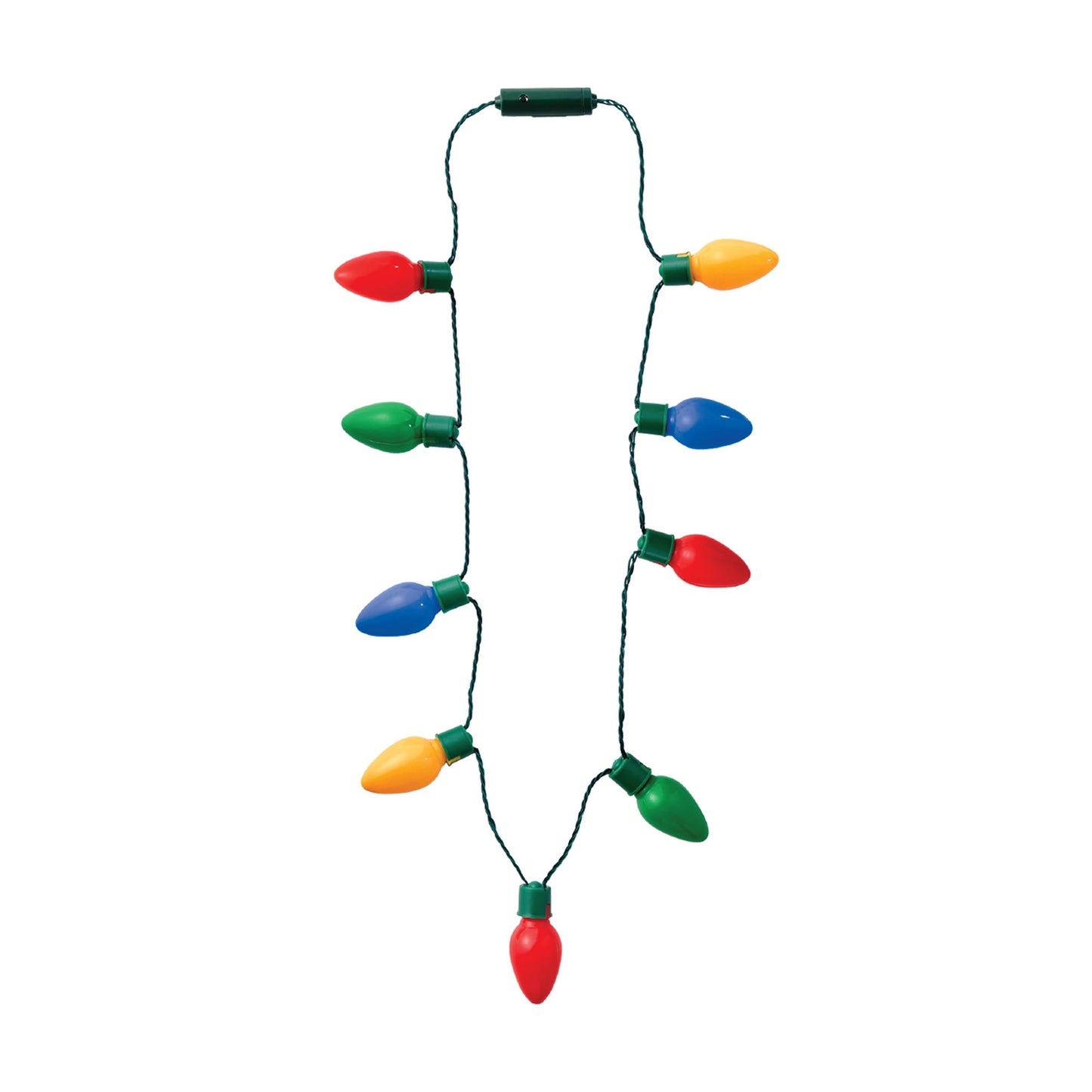 Christmas Light-Up Bulb Necklace